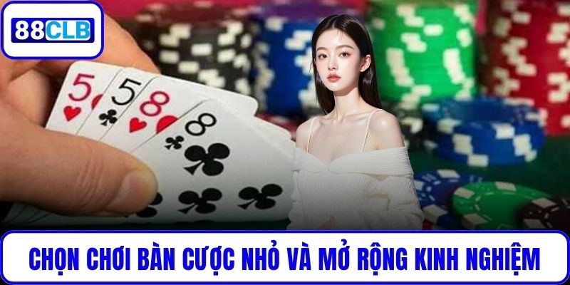 WM Casino 88CLB – Sảnh Cá Cược Châu Á Được Yêu Thích Nhất Chọn chơi những bàn cược nhỏ và mở rộng dần khi có kinh nghiệm